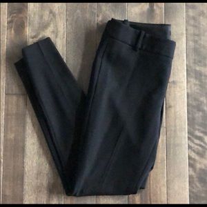 Black J crew slacks Minnie style